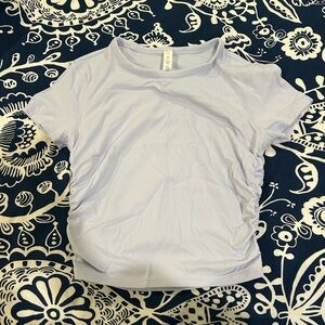 Lululemon all it takes short sleeve T-shirt nulu blissful blue size 4